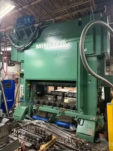 Used MINSTER P2H-160-74X33-FW Straight Side Presses Illinois US | Perfection Global, LLC. #907689