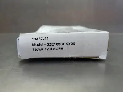 UGSI Chemical Feed 32E103SSXX2X PURGE METER, 12.0 SCFH FLOW. 6D-5