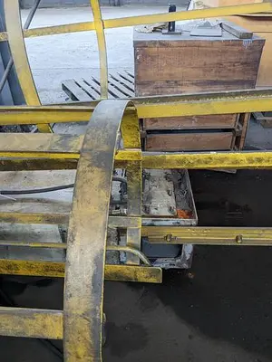 USED BCP 4 WHEEL MESH BELT