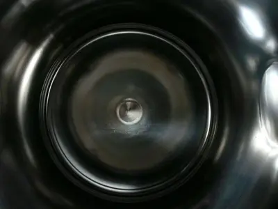 USED PRECISION 200 LITER 316 STAINLESS STEEL  PRESSURE VESSEL 100 PSI @ 302F