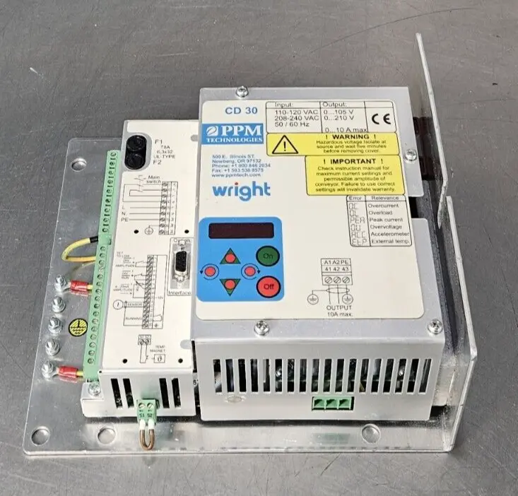 Used PPM Technologies MFS-173 Motor Controllers South Carolina US | Palmetto Automation #1159972