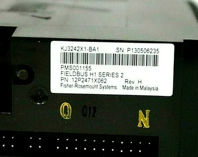 NEW EMERSON DELTAV KJ3242X1-BA1 FIELDBUS H1 SER.2 REV.H 12P2471X062 KJ3242X1BA1