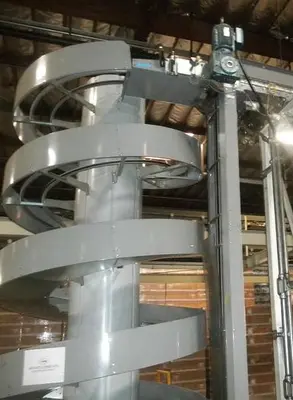 Conveyor, Spiral, 5 Turns, 16" Wide, Ryson, Case Conveyor #C739422