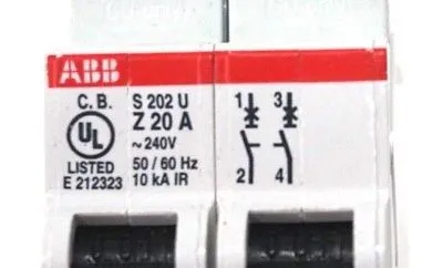 NEW ABB S202U-Z20 A CIRCUIT BREAKER S202UZ20