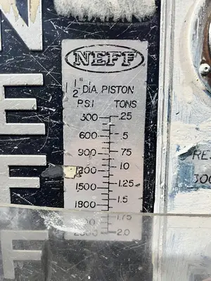 USED 1989 NEFF NEFF D2-5M PRESS