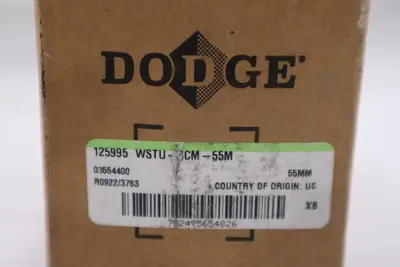 NEW DODGE WSTU-SCM-55M STANDARD BALL BEARING HOUSING 125995 #H476