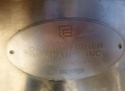 Tank, 28 Gallon, S/st, 18" x 25", Oscar Fisher, #S738932