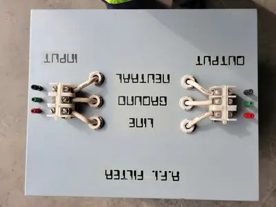 RFI Filter w/ 600 Volt TWH Copper Wiring