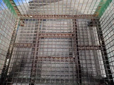 46" X 39" X 31" Stackable Wire Basket