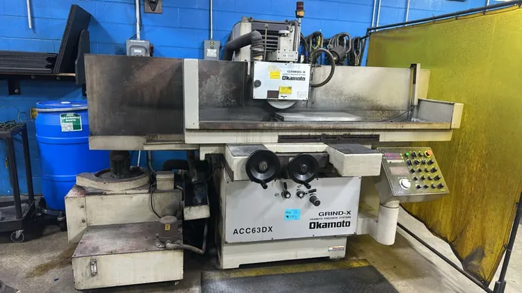 Used 2015 Okamoto ACC-63DX, 2015, PROG. AUTO IDF, 3X AUTO FEEDS Reciprocating Surface Grinders New Jersey US | Machinery Values #452622