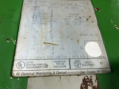 Used GENERAL ELECTRIC 9T51B0013 Transformers Ohio US | HGR 24 #1541515