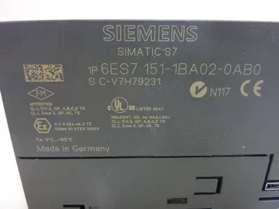Used SIEMENS 6ES7 151-1BA02-0AB0 Circuit Boards Michigan US | Ideal Machinery #1277081