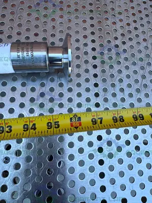 NEW SANI TECH STHT-R-HD-0750 96" SILICONE HOSE W/ 1" SANITARY FITTING