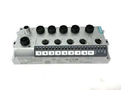 USED SIEMENS SIMATIC DP ET200ECO PN I/O MODULE 8 DIO, DC24V/1,3A
