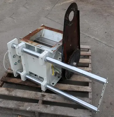 SPC7882  Valve 12" square  K-Tron Premier rotary airlock feeder Quick clean out.