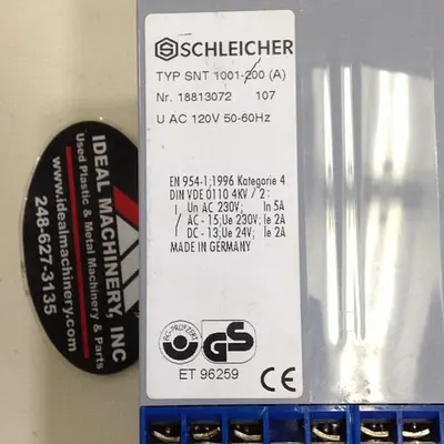 USED SCHLEICHER SNT 1001-200 (A)