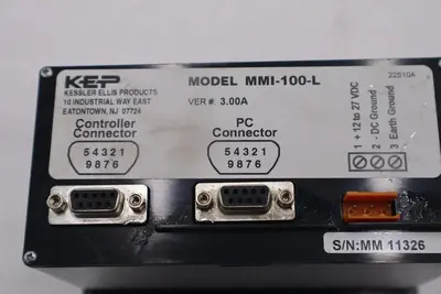 KEP MMI-100-L Message Center Ver 3.00A MMI100L STOCK L-444-C