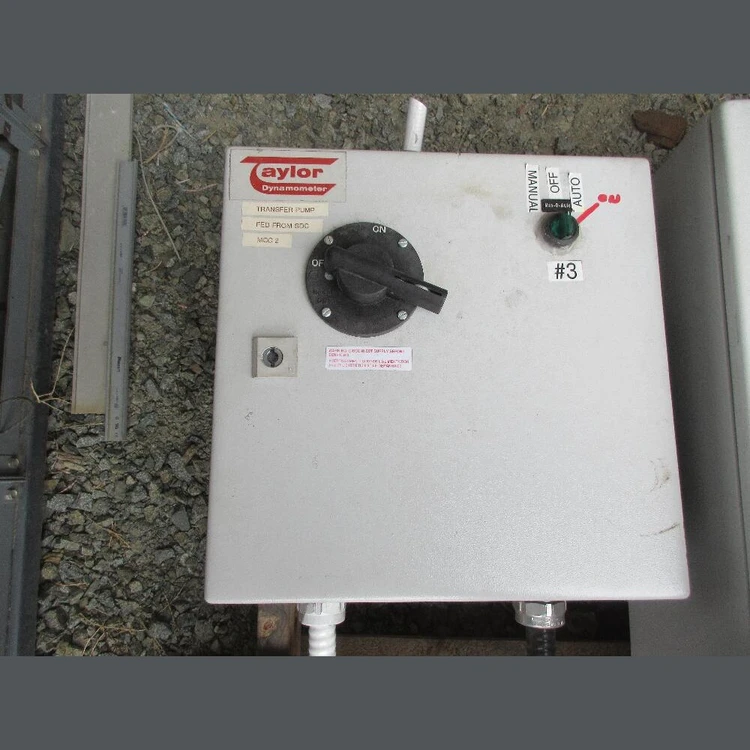 Used TAYLOR DYNAMOMETER 0710-F11030 Electrical Panels British Columbia CA | Savona Equipment LTD #1168700