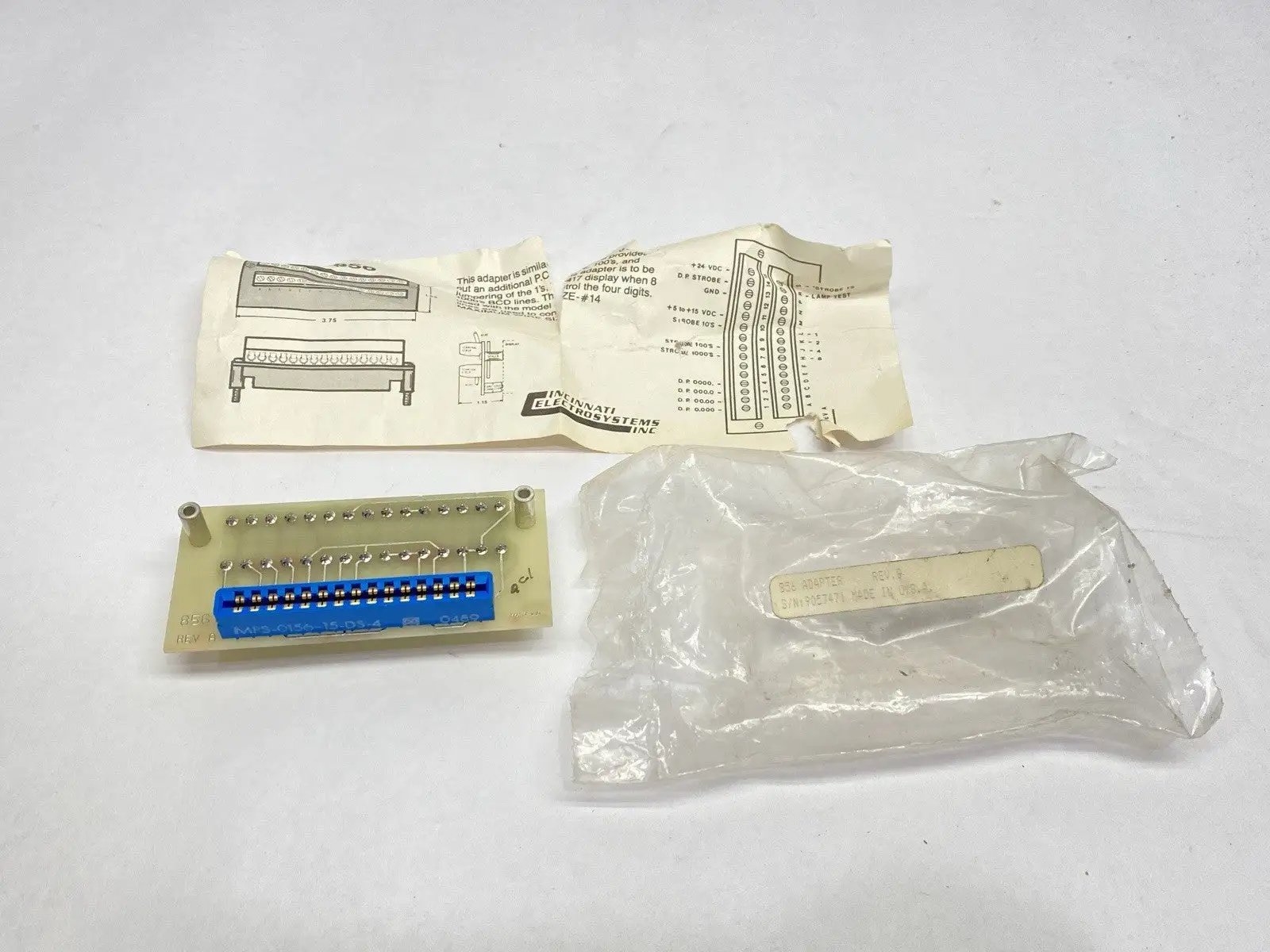 USED CINCINNATI ELECTROSYSTEMS CINCINNATI ELECTROSYSTEMS 856