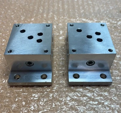 (2) NEW- Air Subplate Manifolds 1/4” Connections Aluminum || Fast Shipped 🇺🇸