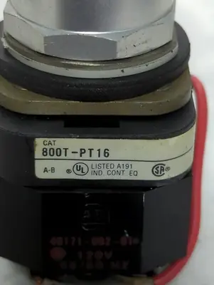 Used ALLEN BRADLEY 800T-PT16 Electrical Controls Ohio US | Surplus Asset Holdings #1553693