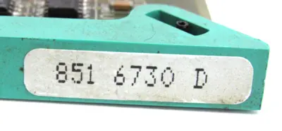 USED CHARMILLES 851-6730-D CIRCUIT BOARD CT8132710A 8516730D