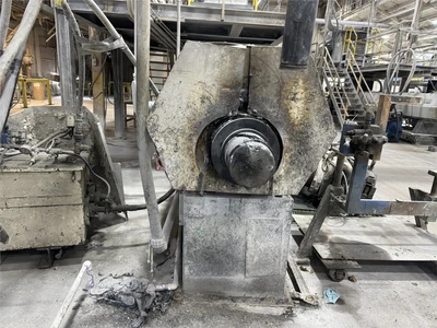 8" Sterling Extruder, 32:1 L/D, 500 HP AC Motor With New Drive In 2021