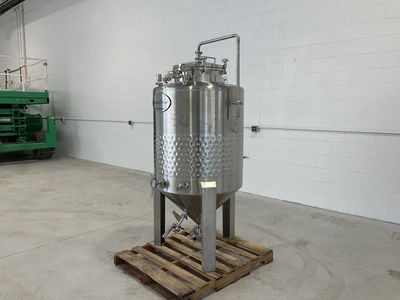 Used PSYCHO BREW JACKETED CONICAL FERMENTER/UNITANK 10BBL Jacketed Tanks Michigan US | Miedema Asset Management Group #1580123
