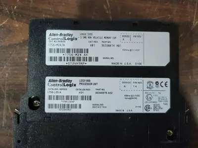 USED ALLEN-BRADLEY 1756-L55/ 1756-M24