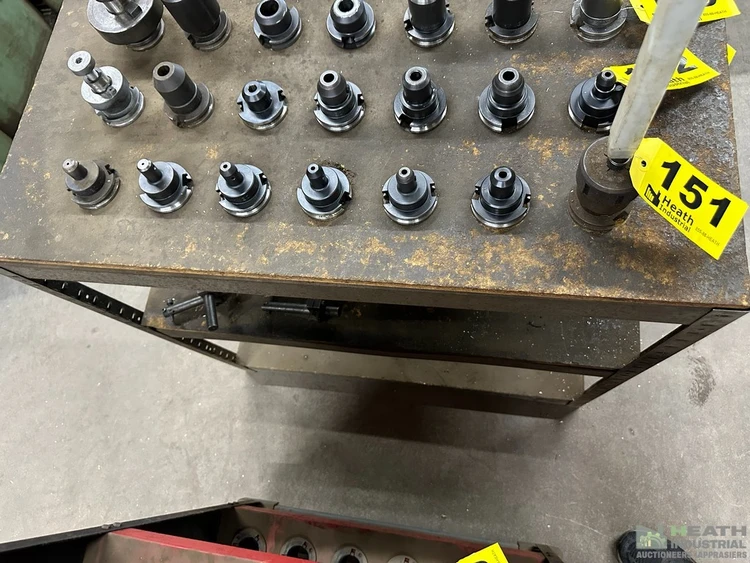 Used _UNKNOWN_ (6) CAT 40 TOOL HOLDERS CAT Holders Illinois US | Heath Industrial Auction Services #1419944