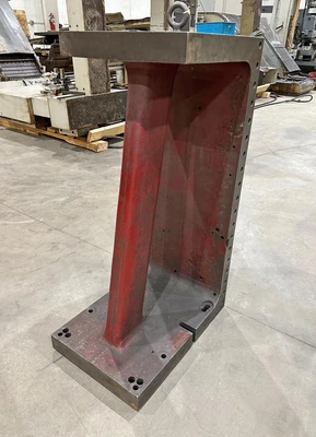 38″ X 15″ CAST IRON ANGLE PLATES