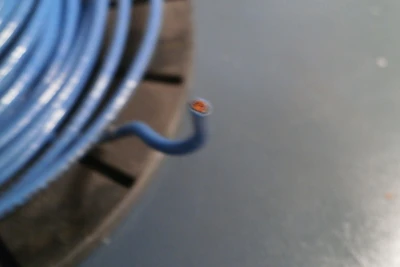 NEW ENCORE WIRE 14 THHN BLUE STRAND ( 175'