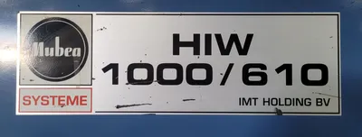 2001 MUBEA HIW-1000/610 Fabricating/Presses, Iron Worker | Machinery Central (7)