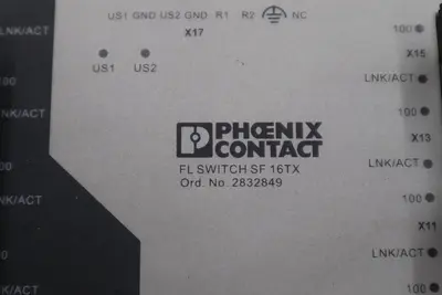 Phoenix Contact FL Switch SF 16TX, 16-Port Ethernet Switch 2832849 STOCK K-3489
