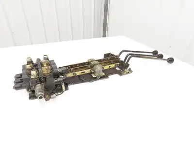 Yale Hydraulic 3-Spool 3 Lever Forklift Mast Control Valve Assembly Off ERC100