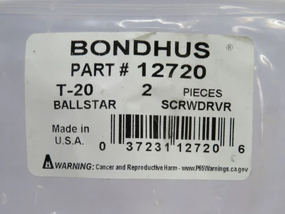 New | in-Stock BONDHUS _UNKNOWN_ Power & Hand Tools (Misc) | OCO Industrial #1615396
