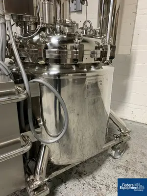 USED Lleal S.A. 590 Liter Lleal Reactor, 316 S/S, 3/3 Bar