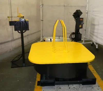 DALLAS MODEL DPU-4000#X48 PALLET TYPE UNCOILER