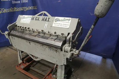 Used CHICAGO W31 Box & Pan Brakes including Finger California US | Sterling Machinery Exchange #1467008