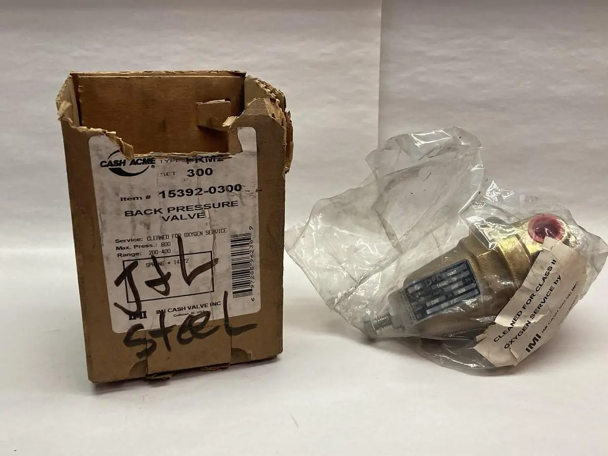 New | in-Stock CASH ACME 15392-0300 Pump & Valve Parts Ohio US | Surplus Asset Holdings #1236439