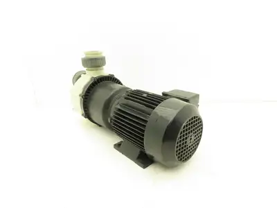 Siebec 2-1/4" Plastic Centrifugal Chemical Pump 2-Speed 1700/3440 RPM 400V 3PH