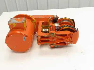 Cleveland Tramrail Underhung Bridge Crane Motorized End Truck Drive WA 5" Wheels