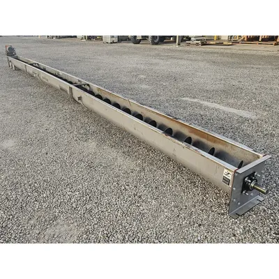 Used 12" Dia. x 34' Long Industrial Screw Conveyor