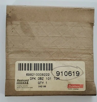 NEW Rexnord DPK DBZ 101 TOM
