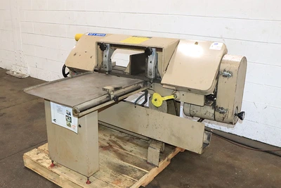 Used 1996 Kalamazoo H9AW, 1" Blade, 2 HP, Discharge Table & Stock Stop Horizontal Band Saws New Jersey US | Machinery Values #944431