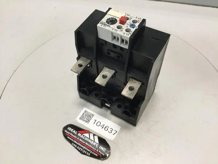Used SIEMENS 3UA60 00-2X 80-110A Relays & Switches Michigan US | Ideal Machinery #581673