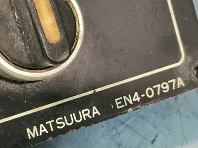 Used MATSUURA EN40797A Electrical Controls Ohio US | HGR 24 #1316447