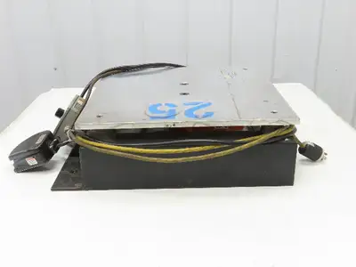 SCR-200 Flat Deck Paper Jogger Shaker Table 18x18" 0-4000 RPM 115V 2500 VPM