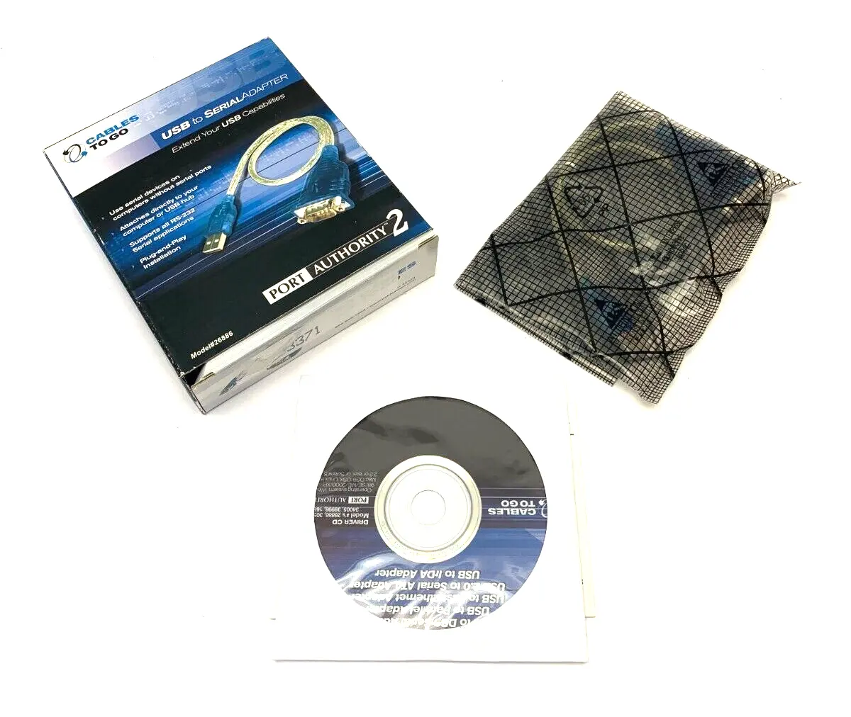 26886 | Port Authority  USB to Serial Adapter - Used