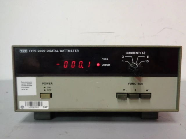 Used YOKOGAWA ELECTRIC WORKS TYPE 2509 Power Meters Connecticut US | BG Industrial Surplus #473230